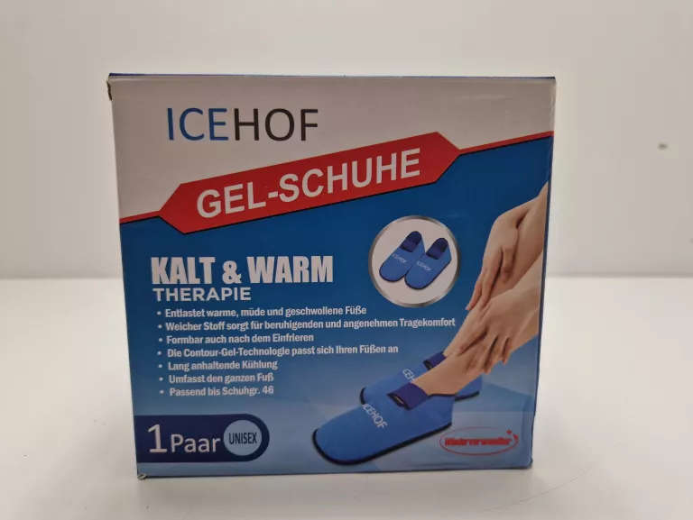 ICEHOF BUTY ŻELOWE CHŁODZĄCE I ROZGRZEWAJĄCE DO URAZÓW
