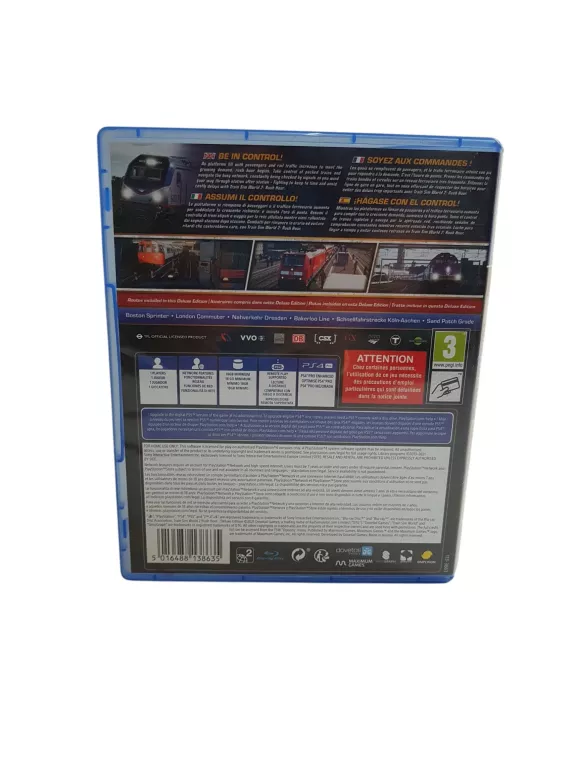 GRA PS4 TRAIN SIM WORLD 2 RUSH HOUR DELUXE EDITION