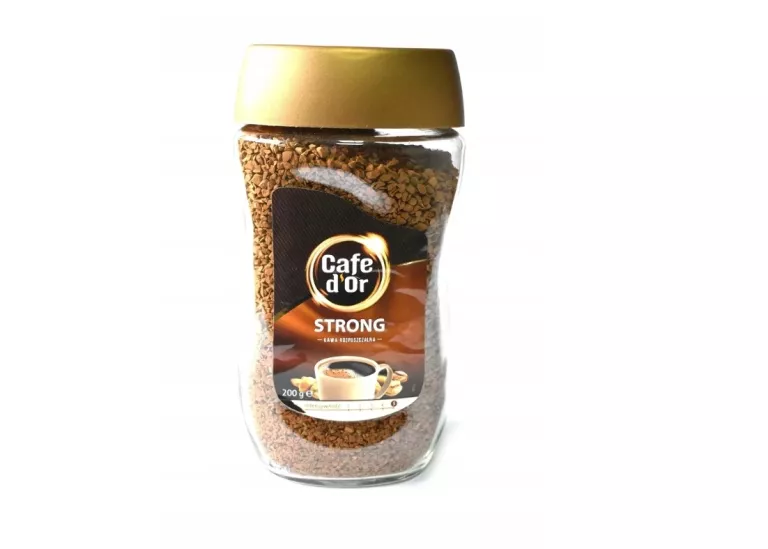 KAWA ROZPUSZCZALNA CAFE D'OR STRONG 200 G