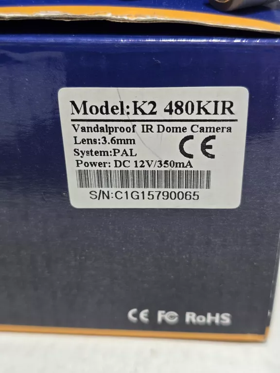 KAMERA K2 480KIR @OKAZJA!
