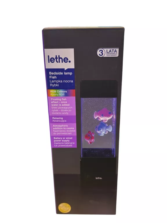 RYBKI LAMPKA NOCNA RGB LETHE