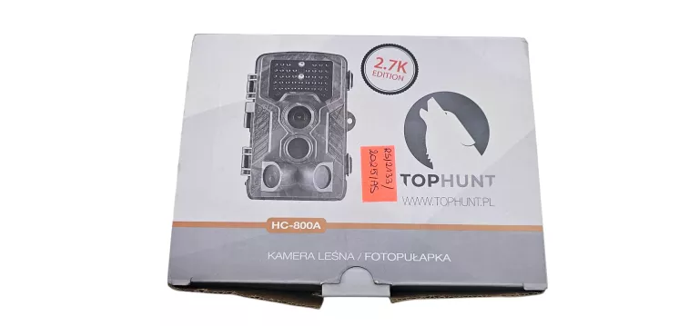 KAMERA LEŚNA TOPHUNT HC800A FULLHD POLSKI 42XIR FOTOPUŁAPKA