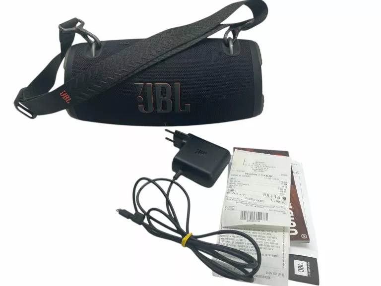 GŁOŚNIK JBL XTREME 3 CZARNY + PUDEŁKO