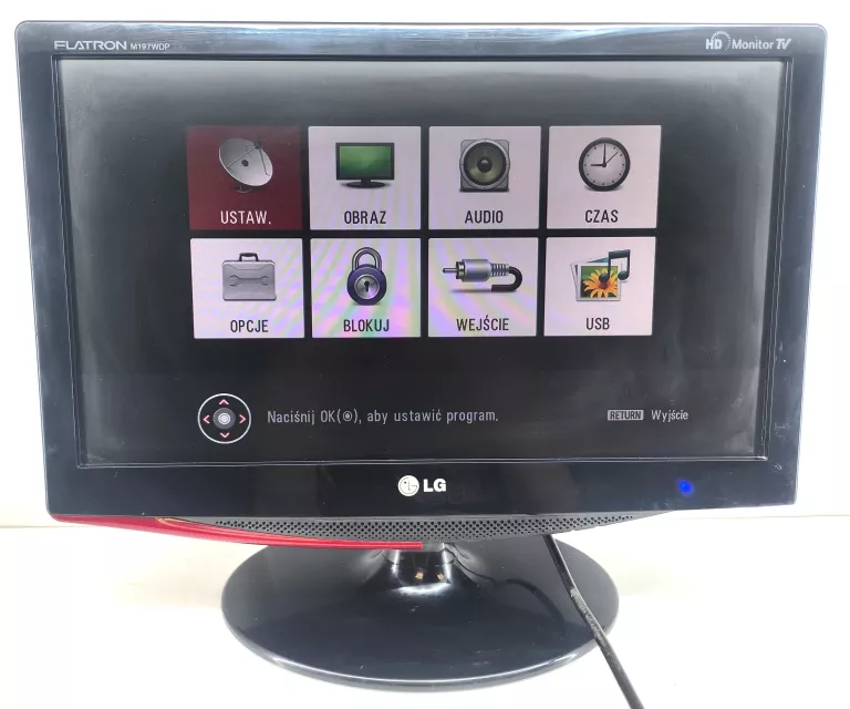 TELEWIZOR/MONITOR LG M197WDP 19 CALI!