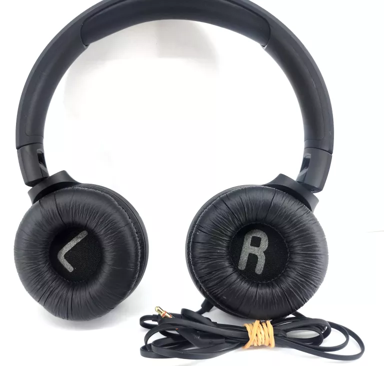 SŁUCHAWKI NAUSZNE PRZEWODOWE JBL TUNE 500 CZARNE
