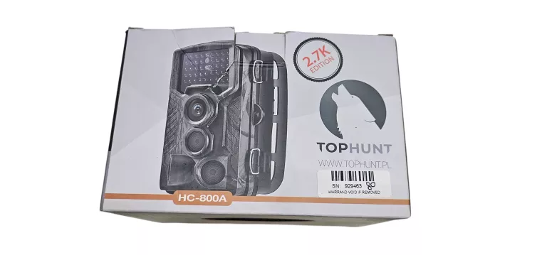 KAMERA LEŚNA TOPHUNT HC800A FULLHD POLSKI 42XIR FOTOPUŁAPKA