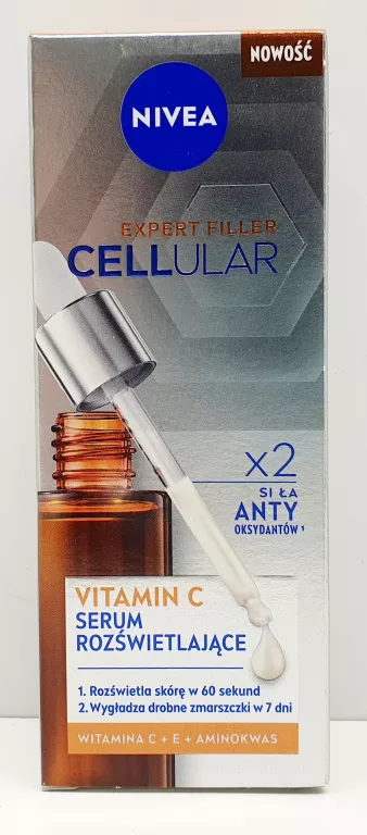 NIVEA CELLULAR EXPERT FILLER VITAMIN C SERUM ROZŚWIETLAJĄCE 30 ML