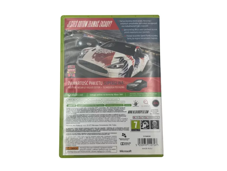 GRA NEED FOR SPEED: RIVALS – XBOX 360
