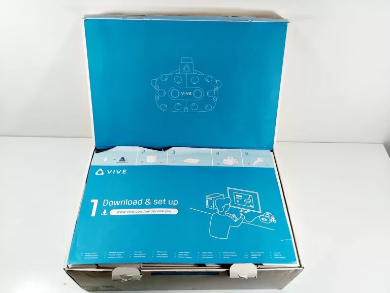 OKULARY VR HTC VIVE PRO DUŻY KOMPLET!!!