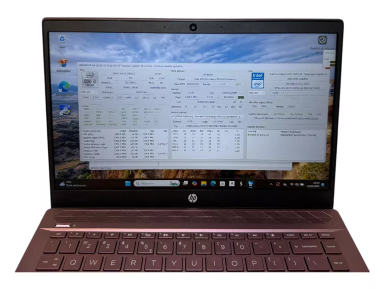 LAPTOP HP PAVILION 14CE3018NW I3-1005G1 4/256GB W11