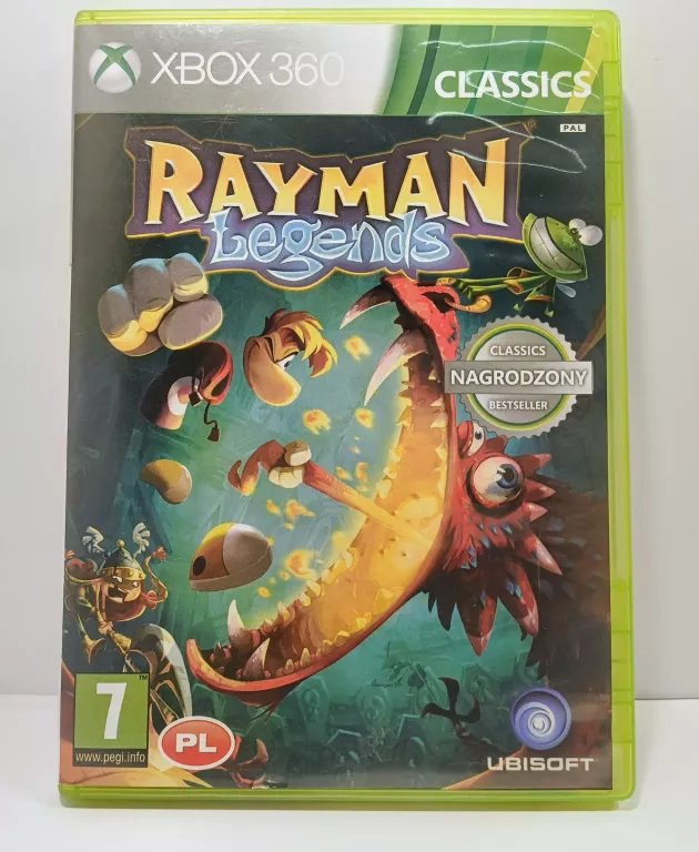 GRA NA XBOX 360 RAYMAN LEGENDS