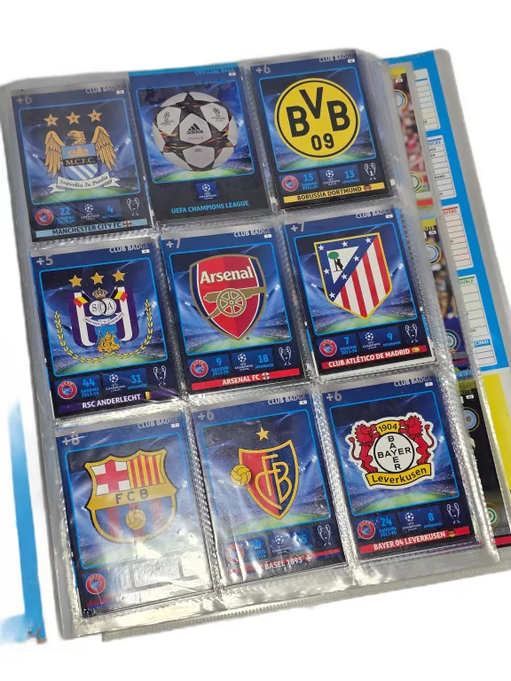 ZESTAW KART PIŁKARSKICH PANINI 2014-2015 CHAMPIONS LEAGE