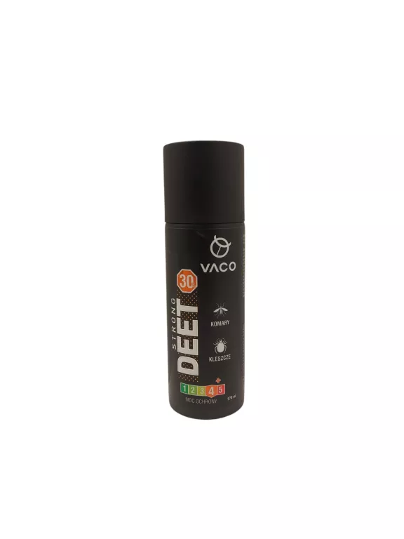SPRAY NA KOMARY KLESZCZE MESZKI ODSTRASZACZ VACO 170ML STRONG DEET 30%