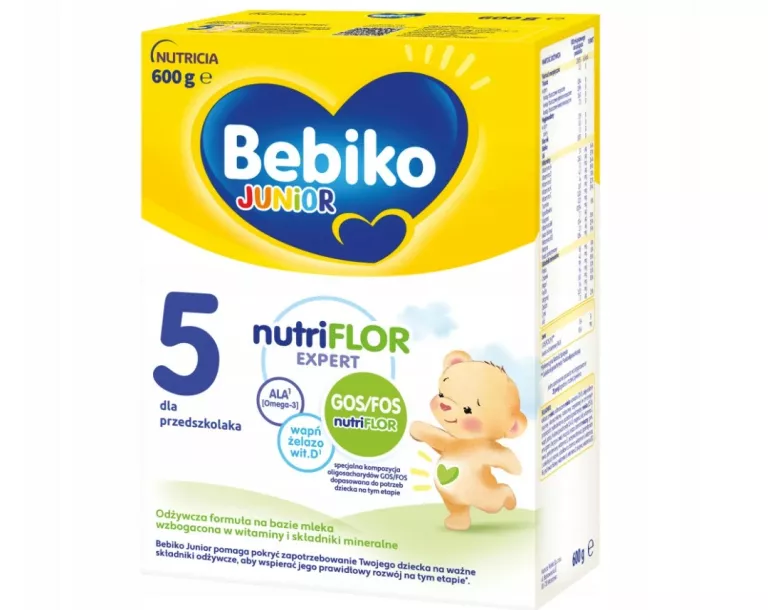 MLEKO BEBIKO JUNIOR 5 DLA PRZEDSZKOLAKA 600 G