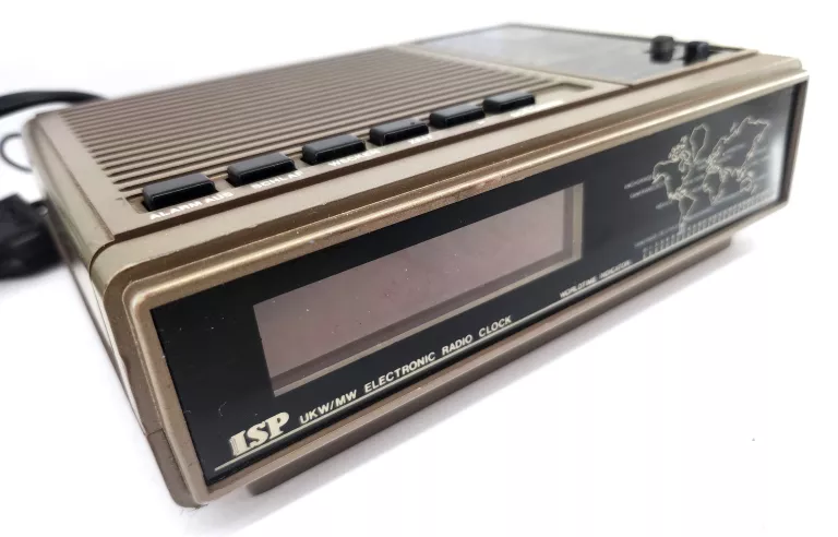RADIOBUDZIK ISP RETRO BRĄZOWE