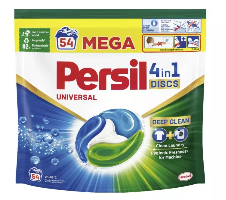 PERSIL UNIVERSAL KAPSUŁKI DO PRANIA BIAŁEGO 54 SZT