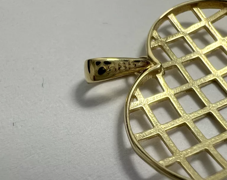 ZŁOTA ZAWIESZKA 585 1,07G SERDUSZKO