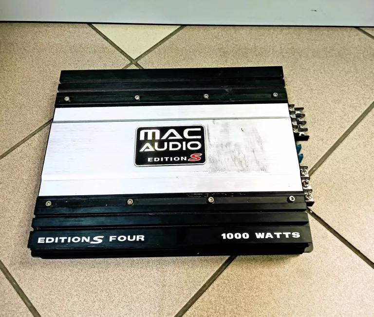 WZMACNIACZ MAC AUDIO EDITION S 1000W + KABLE