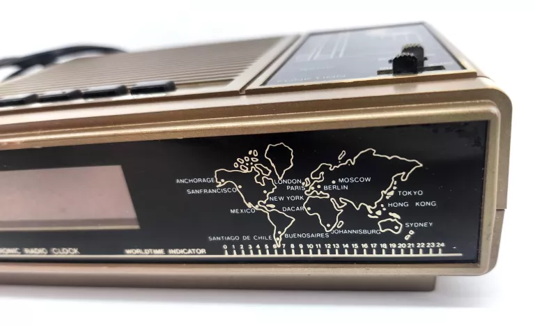 RADIOBUDZIK ISP RETRO BRĄZOWE
