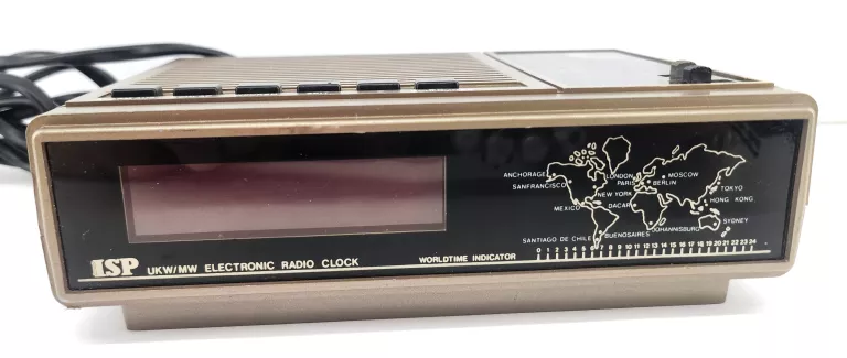 RADIOBUDZIK ISP RETRO BRĄZOWE
