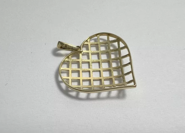 ZŁOTA ZAWIESZKA 585 1,07G SERDUSZKO