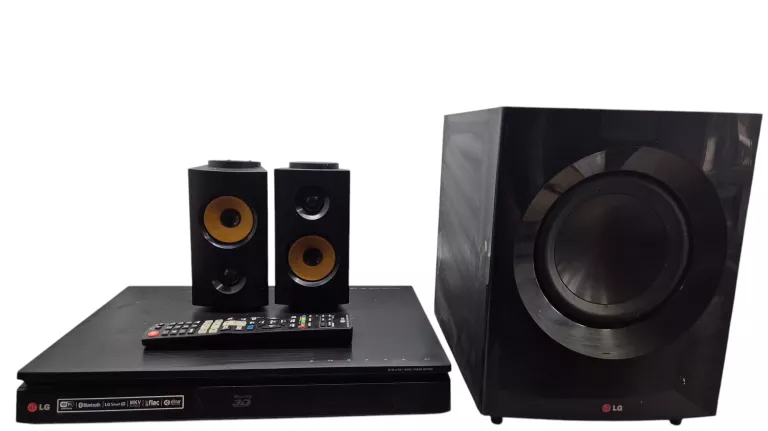 ZESTAW KINA DOMOWEGO LG BH7240C 2.1 600W BLURAY DVD USB WIFI BT RADIO PILO