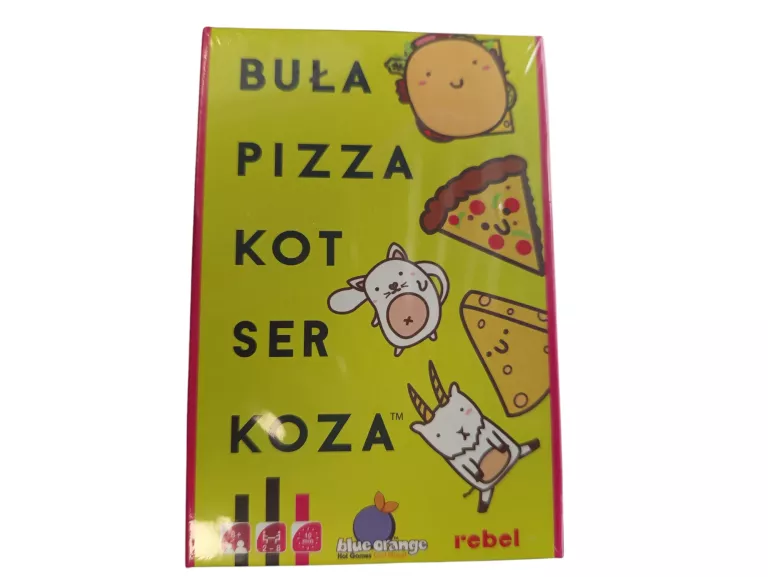 GRA BUŁA PIZZA KOT SER KOZA REBEL