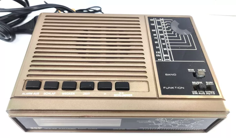 RADIOBUDZIK ISP RETRO BRĄZOWE