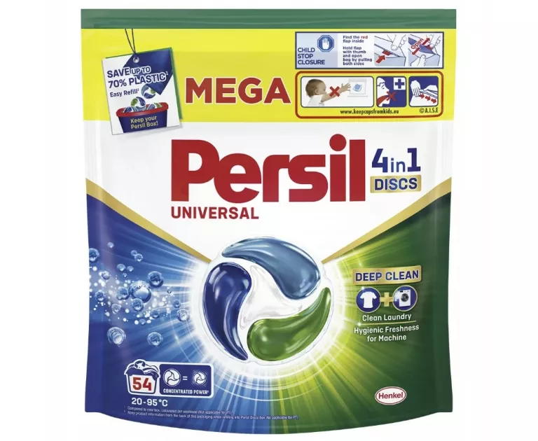 PERSIL UNIVERSAL KAPSUŁKI DO PRANIA BIAŁEGO 54 SZT