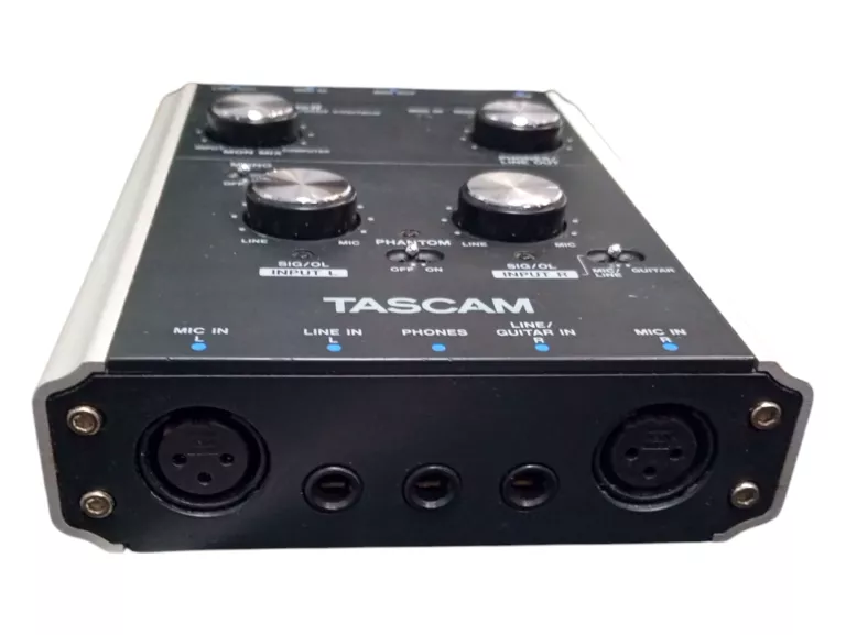 TASCAM US-122MKII AUDIO INTERFACE