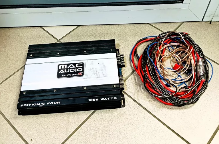 WZMACNIACZ MAC AUDIO EDITION S 1000W + KABLE