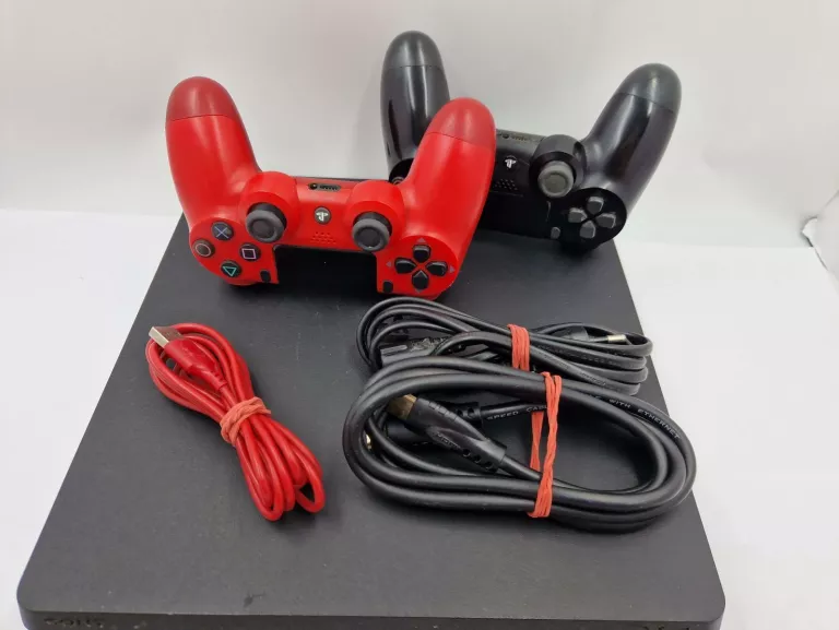 KONSOLA SONY PLAYSTATION PS4 SLIM 500GB 2 PADY OKABLOWANIE
