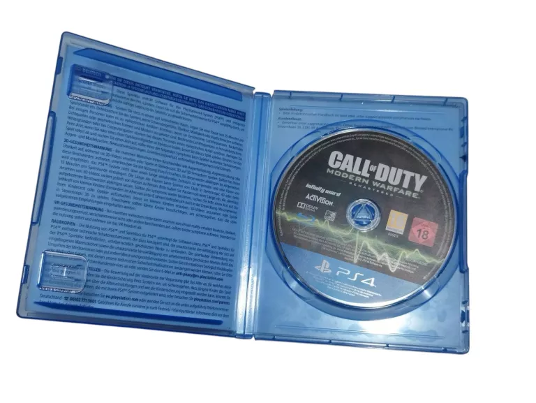 CALL OF DUTY: MODERN WARFARE REMASTERED PS4