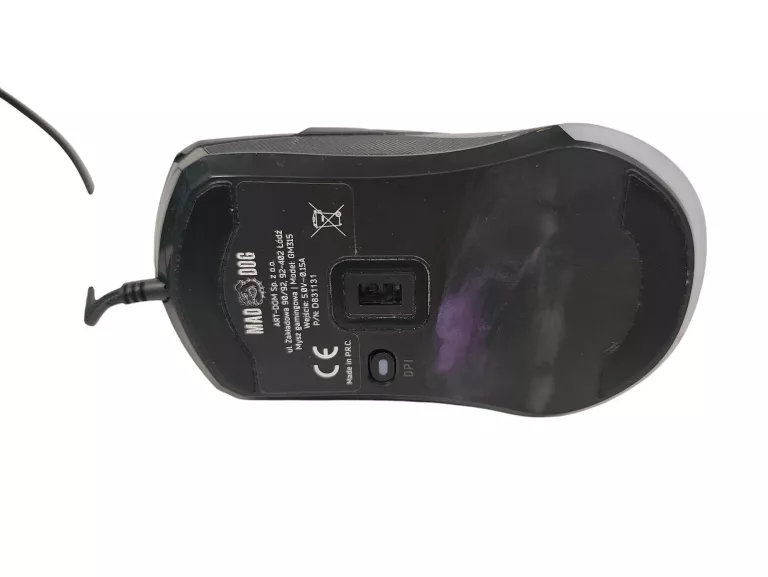 MYSZ MAD DOG GM315 CZARNY