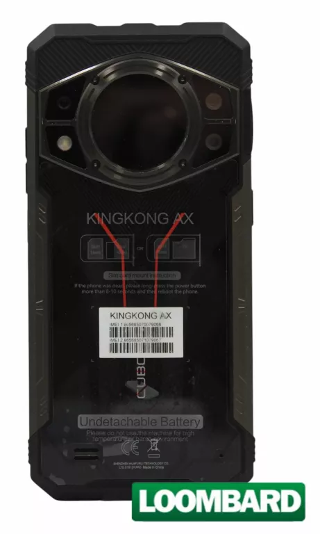 TELEFON CUBOT KINGKONG AX 12/256GB