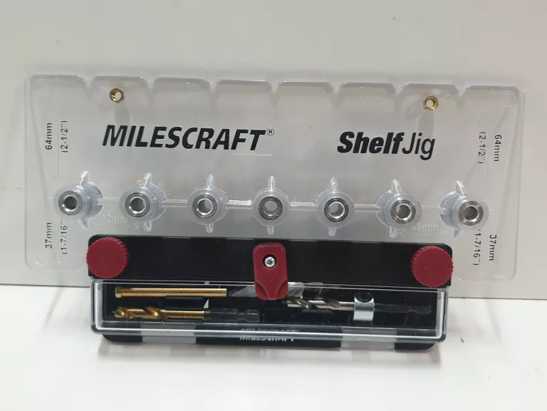 SZABLON DO WIERCENIA POD PÓŁKI SHELFJIG MILESCRAFT 1343