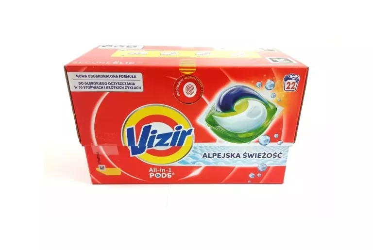 VIZIR ALL-IN-1 PODS KAPSUŁKI DO PRANIA, ALEPJSKA ŚWIEŻOŚĆ, 22 PRANIA