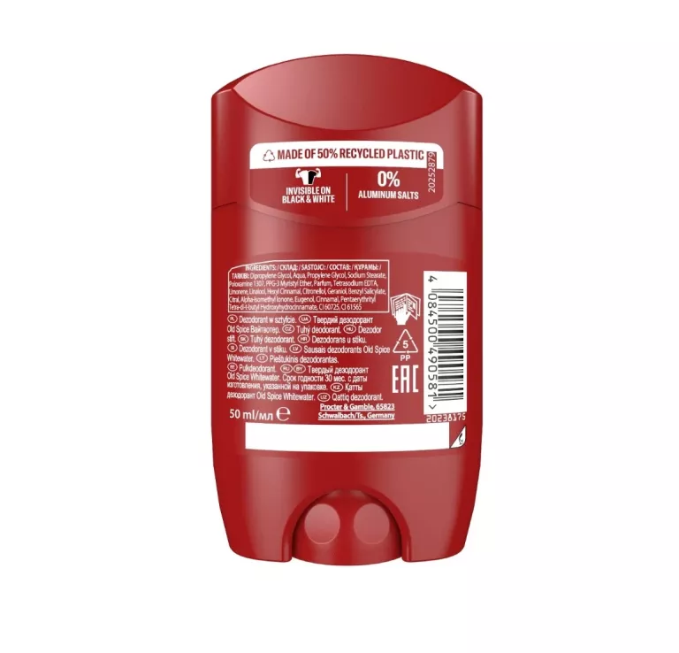 OLD SPICE WHITEWATER DEZODORANT W SZTYFCIE DLA MĘŻCZYZN 50ML
