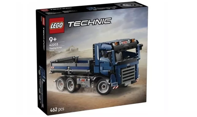 LEGO TECHNIC WYWROTKA Z PRZECHYLANĄ SKRZYNIĄ 42203