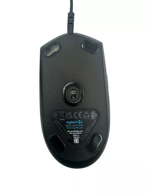 MYSZ LOGITECH G203 LIGHTSYNC GAMING 8000 DPI RGB