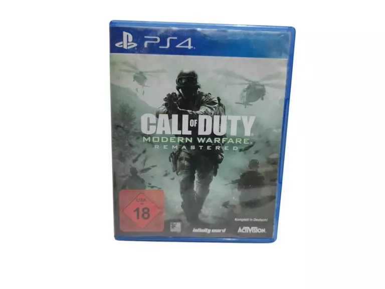 CALL OF DUTY: MODERN WARFARE REMASTERED PS4