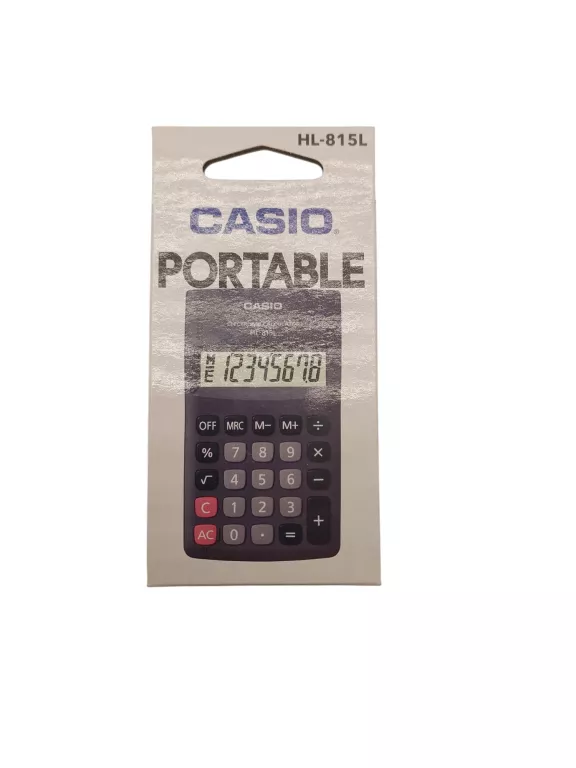 KALKULATOR CASIO HL-815L MAŁY BIUROWY KIESZONKOWY