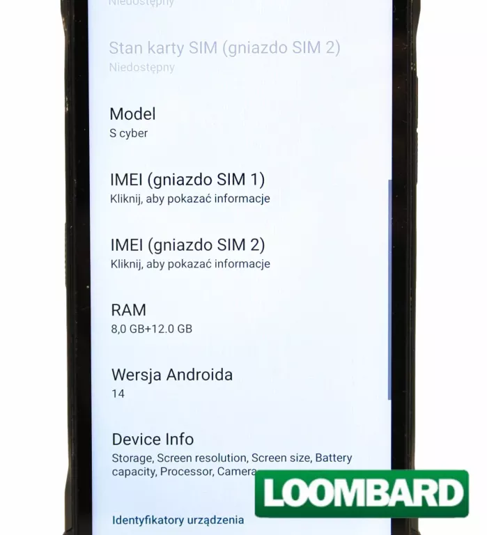 TELEFON DOOGEE S CYBER 8/256 GB