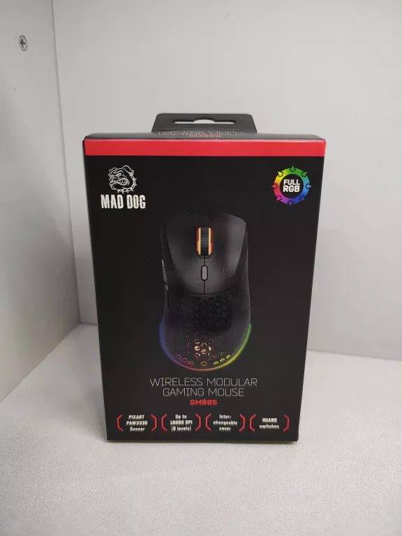 MYSZKA BEZPRZEWODOWA MAD DOG GM805 SENSOR OPTYCZNY