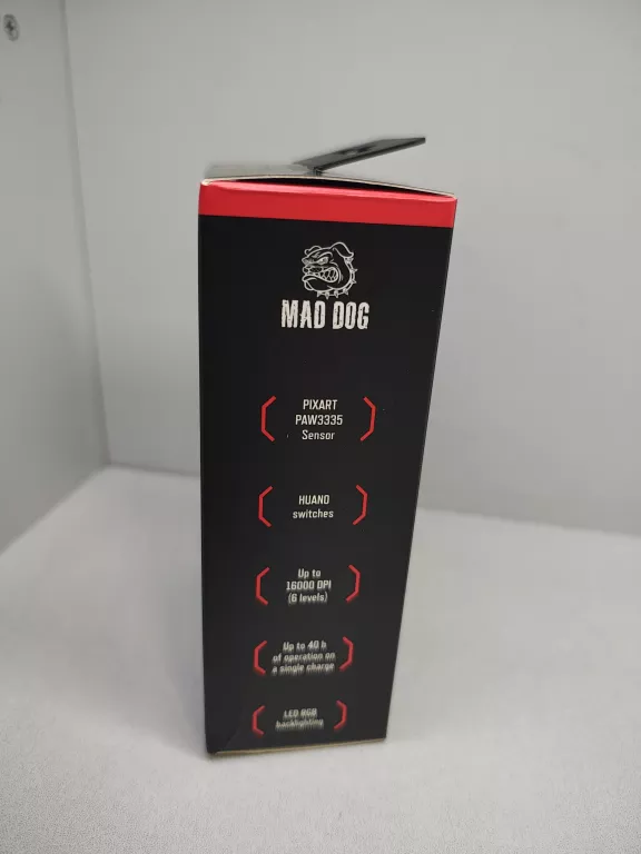 MYSZKA BEZPRZEWODOWA MAD DOG GM805 SENSOR OPTYCZNY