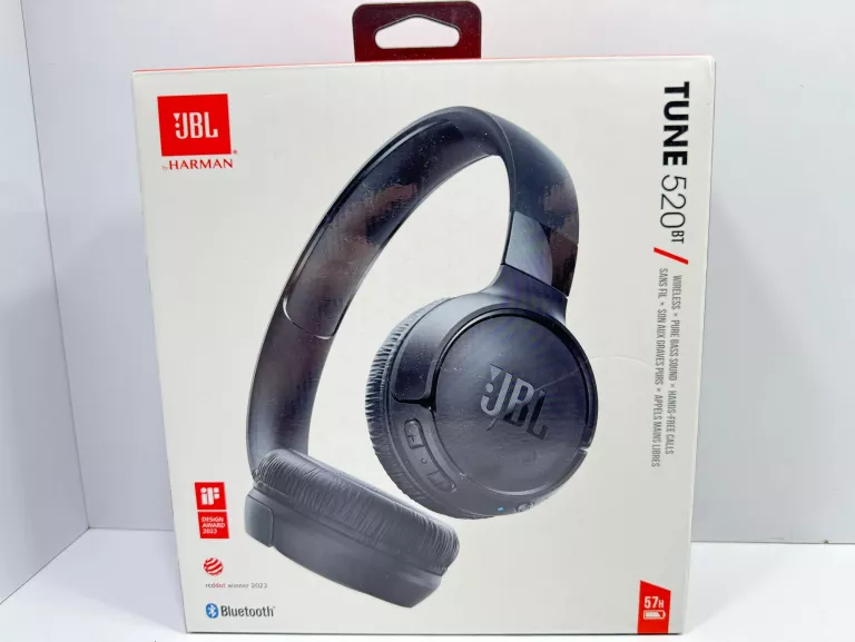 SŁUCHAWKI NAUSZNE JBL TUNE 520BT CZARNY