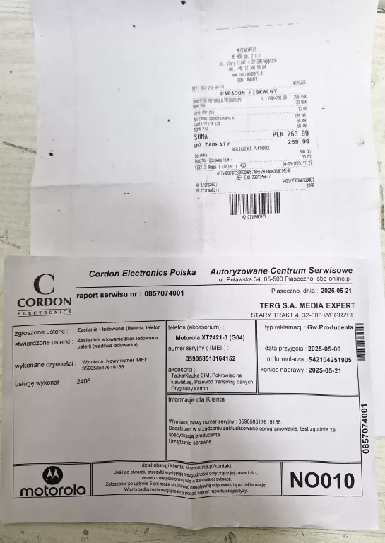 TELEFON MOTOROLA G04