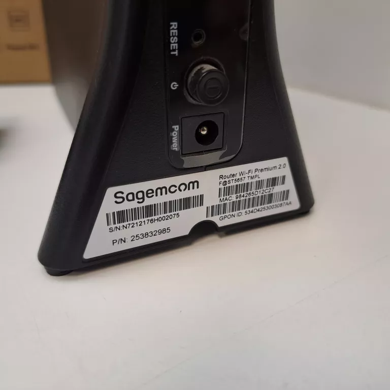 ROUTER WI-FI PREMIUM 2.0 SAGEMCOM FAST5657 802.11AC ŚWIATŁOWÓD