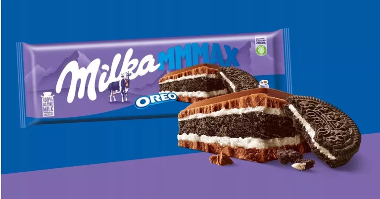 CZEKOLADA MILKA DUŻA MLECZNA MMMAX OREO Z CIASTECZKAMI OREO 300 G