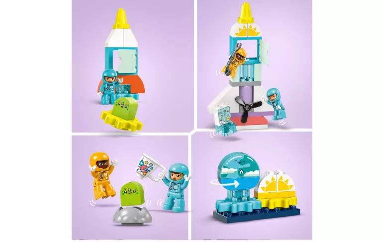 LEGO DUPLO 10422 PRZYGODA Z PROMEM KOSMICZNYM 3 W 1